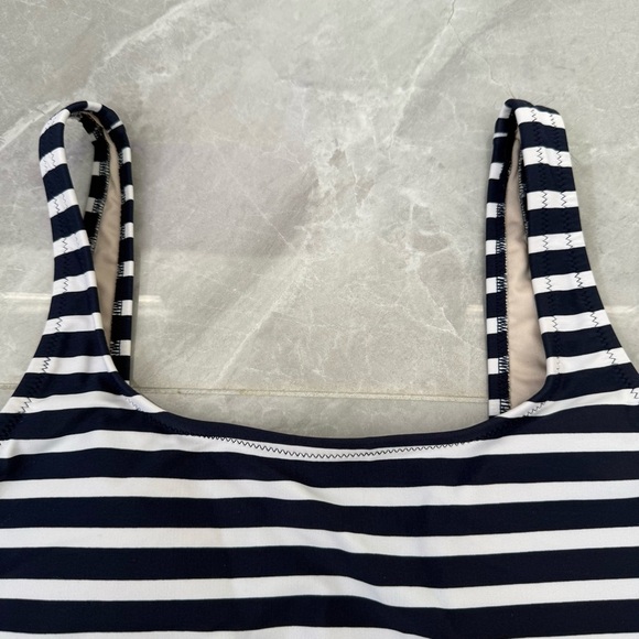 NWOT Women’s Joe Fresh Padded Striped One Piece Swimsuit Size XS - Picture 5 of 16